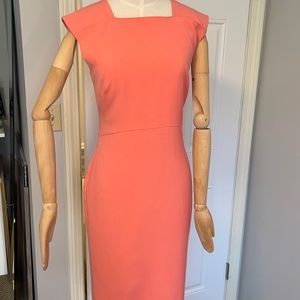 Banana Republic SS dress peach